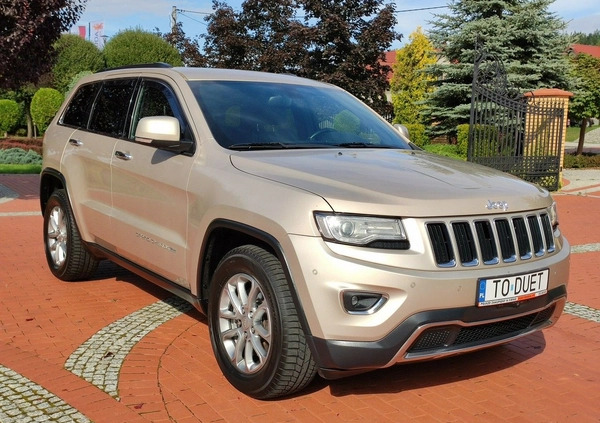 Jeep Grand Cherokee cena 97000 przebieg: 115000, rok produkcji 2014 z Dobra małe 781